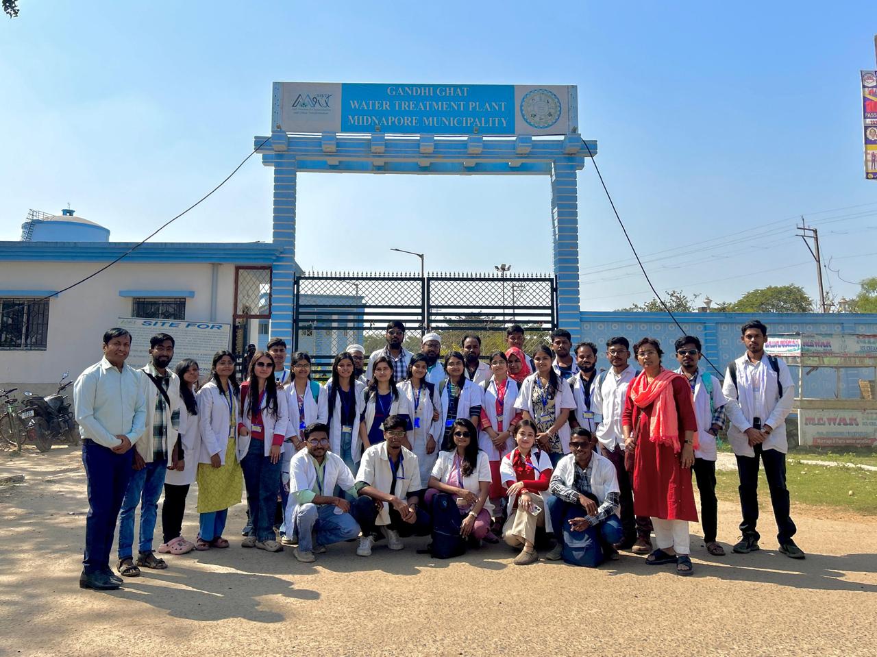 Field visit by the Department of Community Medicine